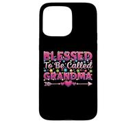 Blessed To Be Called Grandma Heart Festa della mamma Custodia per iPhone 15 Pro Max