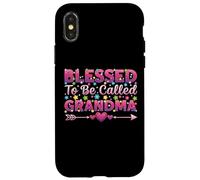 Blessed To Be Called Grandma Heart Festa della mamma Custodia per iPhone X/XS