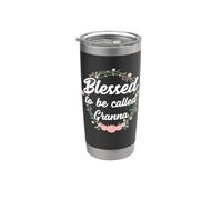 Blessed to Be Called Granna Grandma Bicchiere termico in acciaio inox doppia parete