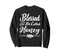 Blessed To Be Called Honey Flowers Funny Mother's Day Felpa