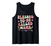 Blessed To Be Called Mama Funny Mama Festa della Mamma Canotta