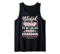 Blessed To Be Called Mom And Grandma And I Rock Them Both Canotta