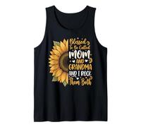 Blessed To Be Called Mom And Grandma And I Rock Them Both Canotta