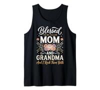 Blessed To Be Called Mom And Grandma And I Rock Them Both Canotta