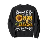 Blessed To Be Called Mom And Grandma And I Rock Them Both Felpa