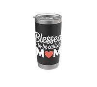 Blessed To Be Called Mom Bicchiere termico in acciaio inox doppia parete