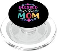 Blessed To Be Called Mom Cute Mothers Day For Mommy PopSockets PopGrip per MagSafe