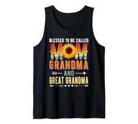 Blessed To Be Called Mom Grandma Great Grandma Mother's Day Canotta