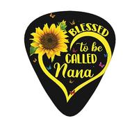 Blessed To Be Called Sunflower - Confezione da 12 pickup per chitarra adatta per suonare chitarre acustiche, chitarre elettriche, ecc.
