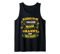 Blessed To Be Callled Mom Granny And Great Granny Mothers Day Canotta
