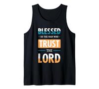 Blessed Trust The Lord Jesus Bible Verse Shirt Canotta
