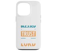 Blessed Trust The Lord Jesus Bible Verse Shirt Custodia per iPhone 13 Pro
