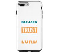Blessed Trust The Lord Jesus Bible Verse Shirt Custodia per iPhone 7 Plus/8 Plus
