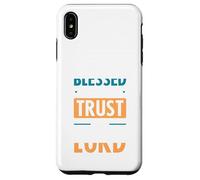 Blessed Trust The Lord Jesus Bible Verse Shirt Custodia per iPhone XS Max