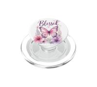 BLESSED - Women's Christian Faith Butterfly Watercolor PopSockets PopGrip per MagSafe