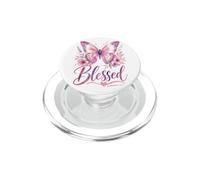 BLESSED - Women's Christian Faith Jeremiah 17:7 Bible-Based PopSockets PopGrip per MagSafe