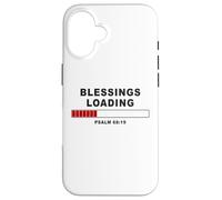 Blessings Loading - Psalm 68:19 He Daily Loads with Benefits Custodia per iPhone 16