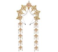 BLESSUME Alone Corona Maria Dea Fascia per capelli Da donna Halloween Costume Dea Copricapo (Stile #26)