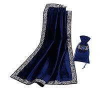 BLESSUME Altare Tarocchi Tovaglia e Borsa, Blu 1