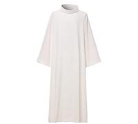 BLESSUME Chiesa cattolica Clero ALB Vestments Robe, Bianco avorio., X-Large