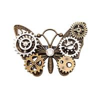 BLESSUME Donna Steampunk Ingranaggi Headclip Gotico Cosplay Accessori 1pc (B)