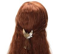 BLESSUME Fermaglio per capelli da donna, gotico, punk, in pizzo, accessorio steampunk (15)
