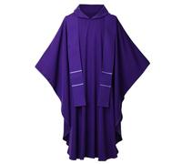 BLESSUME Hope/Spirit - Casula da sacerdote, paramenti di massa, colore: viola