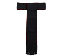BLESSUME Sacerdote Soutane Cintura in vita per Liturgia Clero Pregare(XL, solo cintura nera 2)
