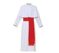 BLESSUME Sacerdote Tonaca Prete Soutane Romano Clero Robe con fascia Cincture vita
