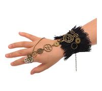 BLESSUME Steampunk Bracciale vittoriano Polsino (A)