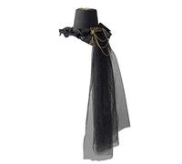 BLESSUME Steampunk Donne Gear Mini Cappello Gotico Cilindro Fermaglio Capelli (K)