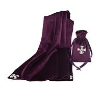 BLESSUME tarocchi tovaglia con Tarot Bag (Porpora)
