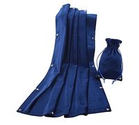 BLESSUME Tovaglia per Tarocchi con borsa per Tarocchi Divination Wicca Velvet (blu 5)