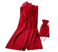BLESSUME tovaglia per tarocchi con Sacchetto (Rosso)