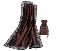BLESSUME Tovaglia per tarocchi Divinazione Wicca velluto Altare panno con Tarocchi Pouch