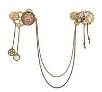BLESSUME Vintage Retro Lega Spilla Steampunk vittoriano Spilla(24 Styles) (A)