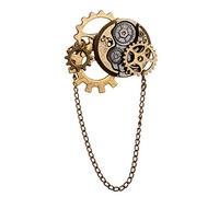 BLESSUME Vintage Retro Lega Spilla Steampunk vittoriano Spilla(24 Styles) (B)