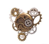 BLESSUME Vintage Retro Lega Spilla Steampunk vittoriano Spilla(24 Styles) (N)