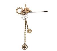 BLESSUME Vintage Retro Lega Spilla Steampunk vittoriano Spilla(24 Styles) (T)