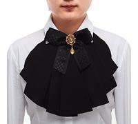 BLESSUME Vittoriano Chiffon Jabot Collo Un Pezzo Taglia unica, Poliestere, Taille unique, Poliestere