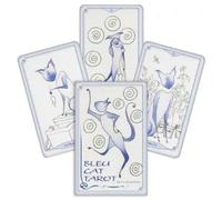 BLEU CAT Tarot Deck Handbook Carte Schiffer Publishing Beth Seilonen
