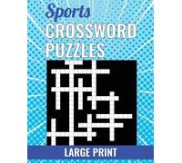 Bleu Kaleidoscope LLC Sports Crossword Puzzles - Large Print (Tascabile)