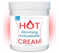 Bleu & Marine Bretania - Crema Anticellulite Termo Attiva HOT CREAM | Trattamento Adiposità Localizzate | 6 Alghe Marine e Caffeina | Azione Rassodante, Drenante, 500ml