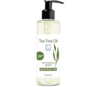 Bleu & Marine Bretania - Detergente Viso & Corpo con Olio di Tea Tree 200ml | Shampoo Antibatterico | Detergente Intimo Purificante, Anti Odori, 200ml