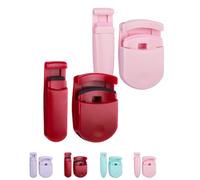 Blevora Eyelash Curler, 2025 New Viral Blevora Nutrient Lash Curlers, Nutrient Lash Curlers, Lash Curler with Pinch-Free Design, with Soft Lash Silicon Pads, for All Eye Shapes (Pink+Red)