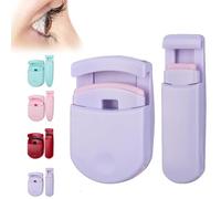 Blevora Eyelash Curler, Belora Lash Curler, Portable Travel Gentle Lash Tool for Lifted Lashes, for All Eye Shapes, Pinch-Free Design No Damage to Lashes (Purple)
