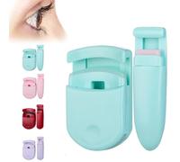 Blevora Eyelash Curler, Belora Lash Curler, Portable Travel Gentle Lash Tool for Lifted Lashes, for All Eye Shapes, Pinch-Free Design No Damage to Lashes (Green)