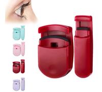 Blevora Eyelash Curler, Belora Lash Curler, Portable Travel Gentle Lash Tool for Lifted Lashes, for All Eye Shapes, Pinch-Free Design No Damage to Lashes (Red)