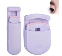 Blevora Eyelash Curler,Belora Lash Curler,Portable Wide Angle Long Lasting Lash Lift with Soft Lash Silicon Pads (Purple)