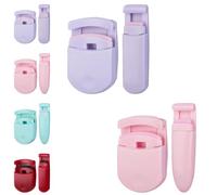 Blevora Eyelash Curler, Blevora Nutrient Lash Curler, Beloras Lash Curlers, Gentle Lash Tool for Lifted Lashes, Professional Travel Makeup Tools for All Eye Shapes (Purple+Pink)